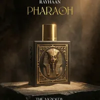 Rayhaan Pharaoh Men's Luxury Eau de Parfum - Golden Egyptian Royal Scent, Long-Lasting & Sophisticated Fragrance - View 1