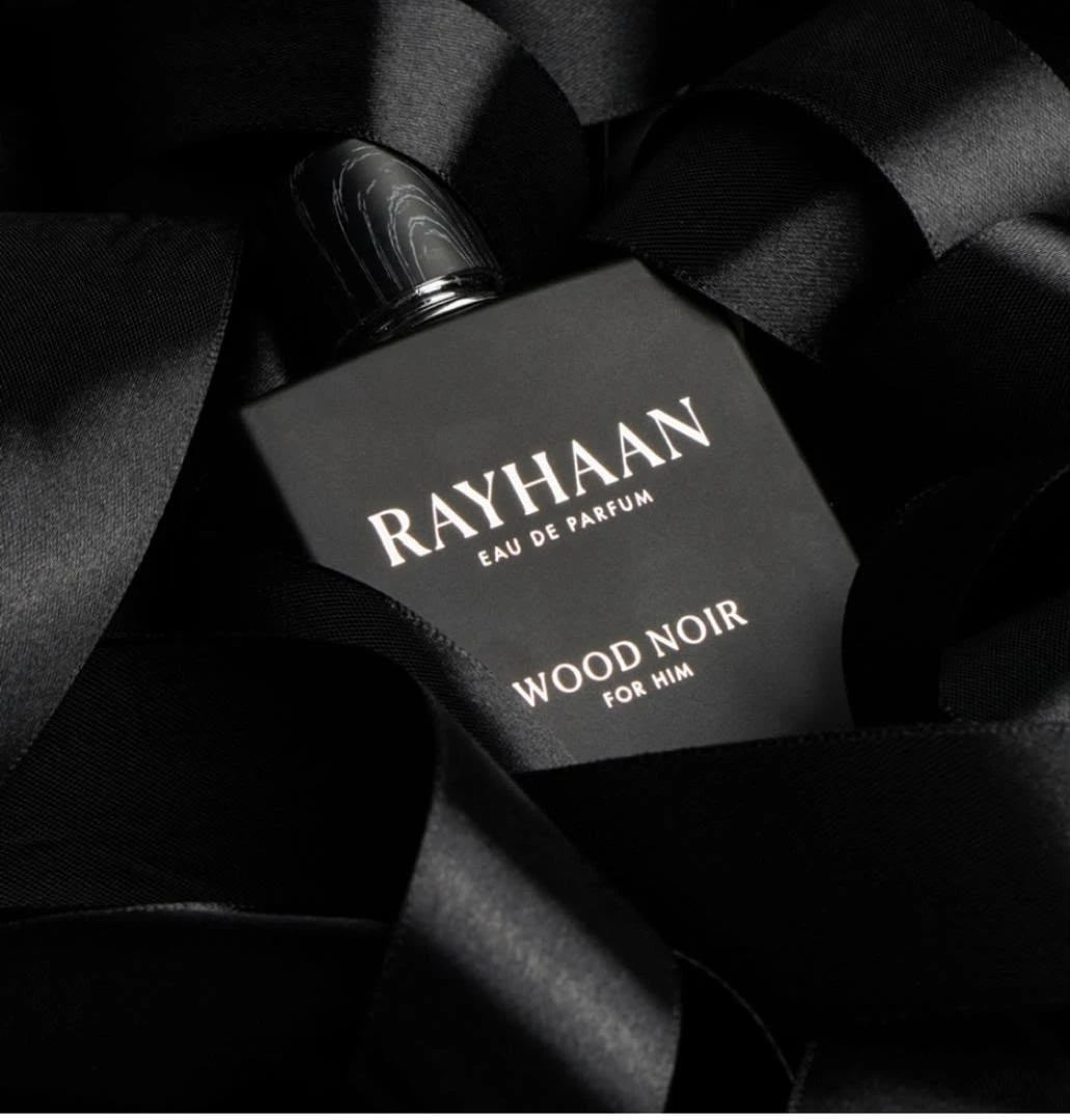 RAYHAAN Wood Noir Eau de Parfum for Men - Sophisticated Long-Lasting Luxury Fragrance for Him