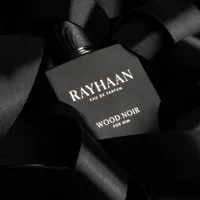 RAYHAAN Wood Noir Eau de Parfum for Men - Sophisticated Long-Lasting Luxury Fragrance for Him - View 1