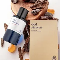 Fragrance World Oud Madness Intense Unisex Eau de Parfum 60ml – Captivating Woody & Exotic Scent - View 1