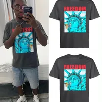 350gm Quality Clear Vision With God's Provision Graphic Oversized White T-Shirt - Streetwear Comfort Tee - View 3