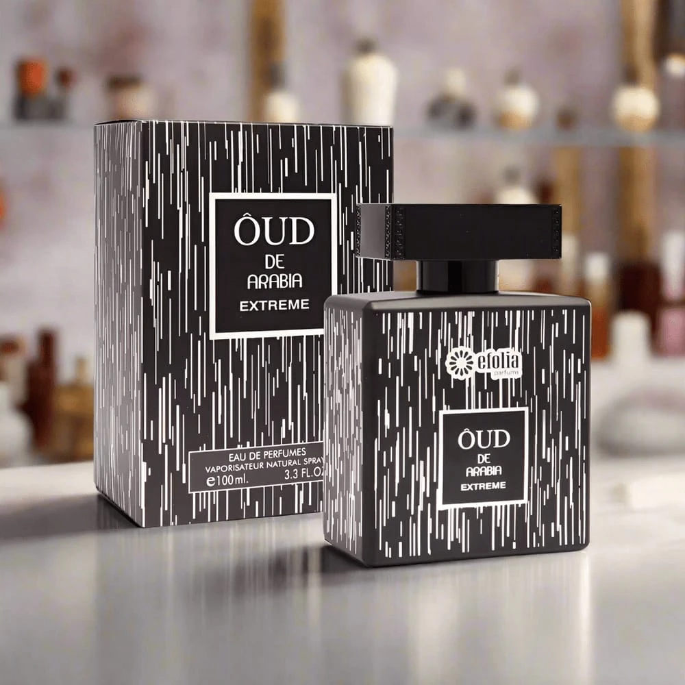 Efolia Oud de Arabia Extreme Eau de Parfumes - Bold Unisex Fragrance, 100ml