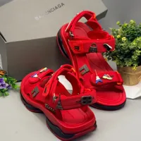 Luxury Chunky Platform Sandals with Fashion Charms - Luxury Designer Comfort Footwear for Stylish Everyday Wear - View 5