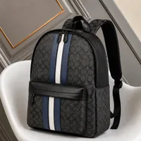 Women's Chic Tan Brown & Black White Color-Block Faux Leather Backpack - Stylish Everyday Carry Bag for School, Work, Travel & Daily Adventures with Padded Straps - View 2