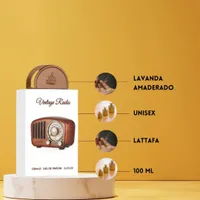 Lattafa Pride Vintage Radio Unisex Eau de Parfum 100ml - Classic Retro Inspired Long-Lasting Fragrance - View 3
