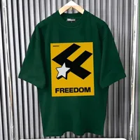 Quality 350g Edgy Big Size Barbed Wire Peace Sign Graphic T-Shirt - Oversized Black Streetwear Tee for Unisex - View 3