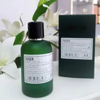 SUGER 100ML Unisex Eau de Parfum Natural Spray - Elegant Frosted Green Bottle with Lasting Freshness - View 1