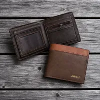 Men's Highly Quality Leather Bi-fold Wallet in Coffee Brown Colors - View 1