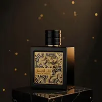Lattafa Qaa'ed Al Fursan Unisex Eau De Parfum – Luxurious Black & Gold Arabic Fragrance with Long-Lasting Oud Scent for Men & Women - View 1