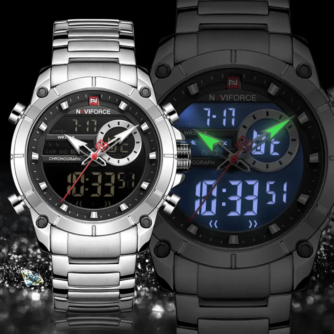 Naviforce 9163 Multifunction Watch for men NF9163 