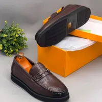 Berluti Men's Leather Simple Loafers with Horsebit Detail - Comfortable Slip-On Dress and Casual Shoes for Stylish Ghanaian Gentlemen - View 5