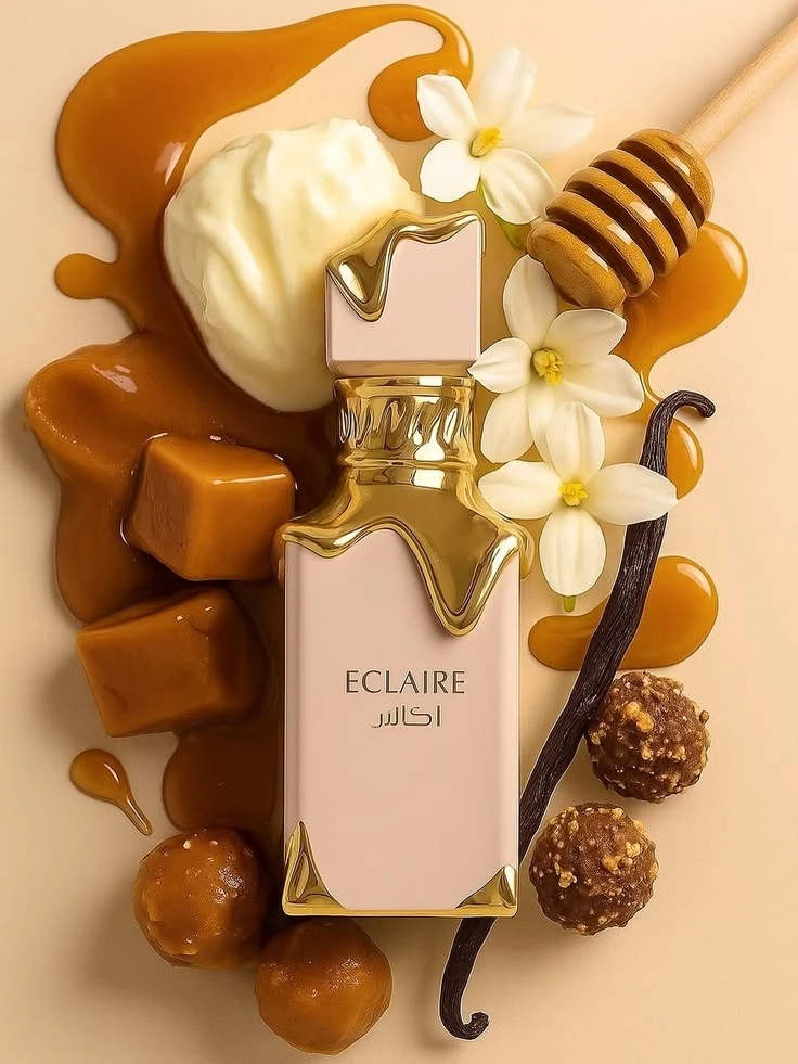 ECLAIRE Decadent Gourmand Eau de Parfum for Women - Caramel, Vanilla & Honey Elixir Fragrance
