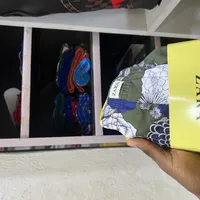 Zara Printed Swim Trunks (or Swim Shorts) - View 1