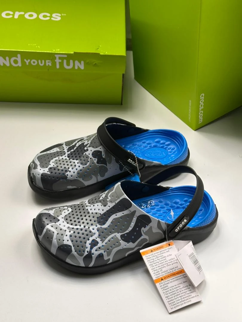 Crocs Original Iconic LiteRide Clog Sandals Slippers Slides 