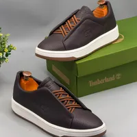 Men's Timberland High Quality Leather Slip-On Casual and Semi-formal Sneakers Slat Sole Men's Shoe - View 3