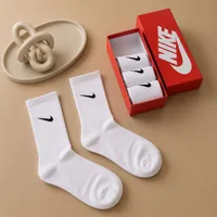 Nike Unisex Athletic Crew Socks - 5Pack In Black or White for Sport Everyday Comfort and Style - View 2
