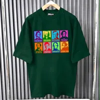 Unisex Black Chicago Number 1 Oversized Graphic T-Shirt | Trendy Streetwear Tee for Men & Women | Sporty Casual Loose Fit Top - View 3