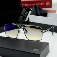 Montblanc Men's Luxury Square Frame Sunglasses - Premium Designer Shades with Dark Lenses for Stylish UV Protection - View 2