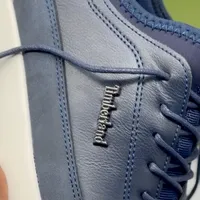 Quality Timberland Blue Leather Smart Casual Shoe  - View 1