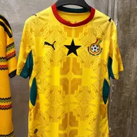 Ghana Black Stars Home Football Jersey (Unisex) – Iconic Yellow & Green Fan Kit for Men & Women by Puma - View 2