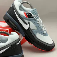 Nike Air Max BW White Cool Grey Black Sneakers – Premium Comfort Lifestyle Trainers for Men - View 2