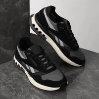 Men's Reebok Classic Lifestyle Sneakers - Premium Brown Suede & Mesh Casual Trainers with Durable Sole for Everyday Style - View 3