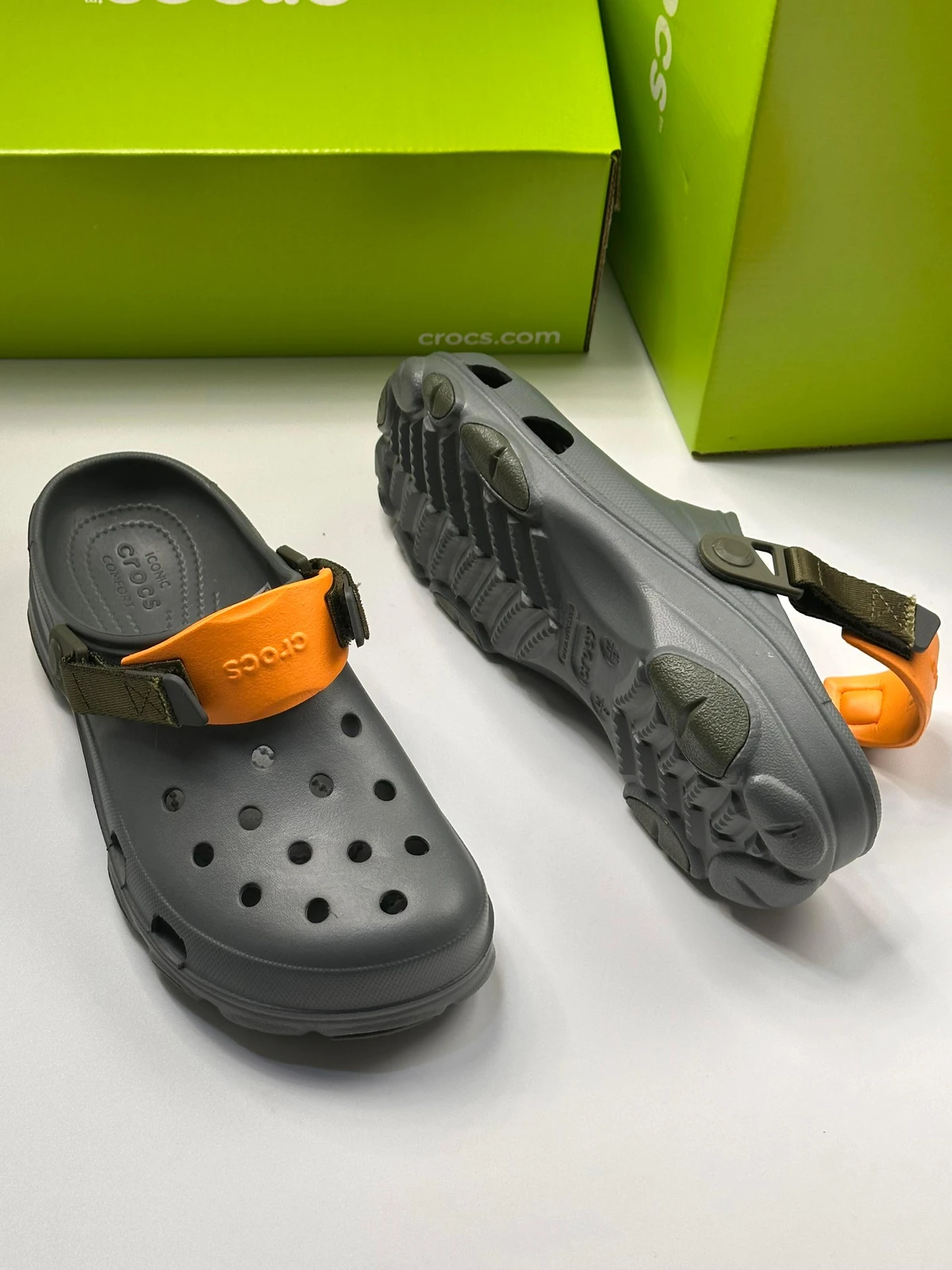 Crocs Iconic Original Classic All-Terrain Clog Slides Slippers Sandals