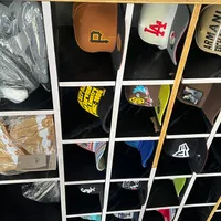 Assorted Designer  MLB Baseball Caps  Sneakers Display - View 2