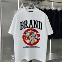 Quality 350gm Looney Tunes-Inspired Graphic T-Shirt - Premium White Short Sleeve Tee for Casual Everyday Style - View 1