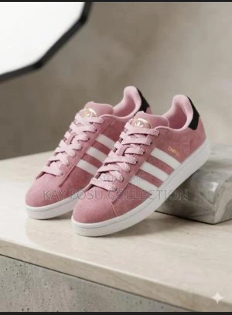 Adidas Campus Suede Pink Sneakers for Women