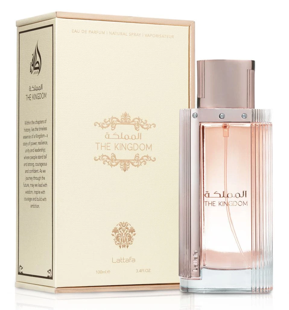 Lattafa The Kingdom EDP | Majestic Unisex Eau de Parfum 100ml | Long-Lasting Royal Fragrance for Powerful Men & Women - Main View