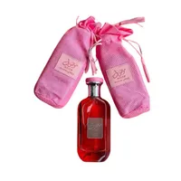 MOUSUF WARDI Exquisite Arabian Luxury Perfume for Women - Long-Lasting Floral & Sweet Fragrance with Two Elegant Pink Gift Pouches - View 1