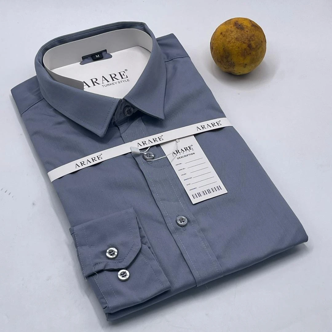Arare Premium Quality Turkey Style Men's Long Sleeve Shirt Office Wear 