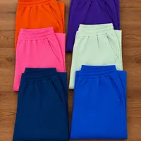 Women's Ultra-Comfort Wide Leg Sweatpants - Trendy Baggy Fit Lounge Joggers for Casual Ghanaian Style, Available in Aqua & Olive Green - View 2