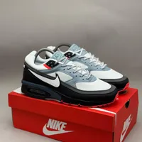 Nike Air Max BW White Cool Grey Black Sneakers – Premium Comfort Lifestyle Trainers for Men - View 1