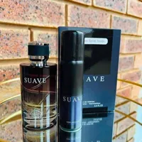 SUAVE Men's Elegant Eau de Parfum & Perfumed Deodorant Spray Gift Set - Long-Lasting Fragrance for Sophisticated Appeal - View 1
