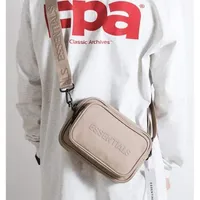 Essentials Minimalist Crossbody Messenger Bag - Stylish Everyday Side Shoulder Pouch in Black  Beige for Modern Daily Carry - View 5
