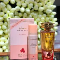 Berries Weekend Pink Edition Women's Eau de Parfum & Perfumed Spray Gift Set - Long-Lasting Floral Fruity Fragrance with Free Deo Spray, 100ml EDP + 50ml - View 1