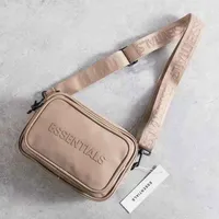 Essentials Minimalist Crossbody Messenger Bag - Stylish Everyday Side Shoulder Pouch in Black  Beige for Modern Daily Carry - View 3