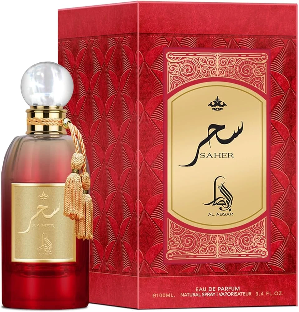 Al Absar Saher Luxurious Eau de Parfum for Women - Captivating Arabian Scent, Elegant 100ml Natural Spray