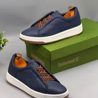 Men's Timberland High Quality Leather Slip-On Casual and Semi-formal Sneakers Slat Sole Men's Shoe - View 5