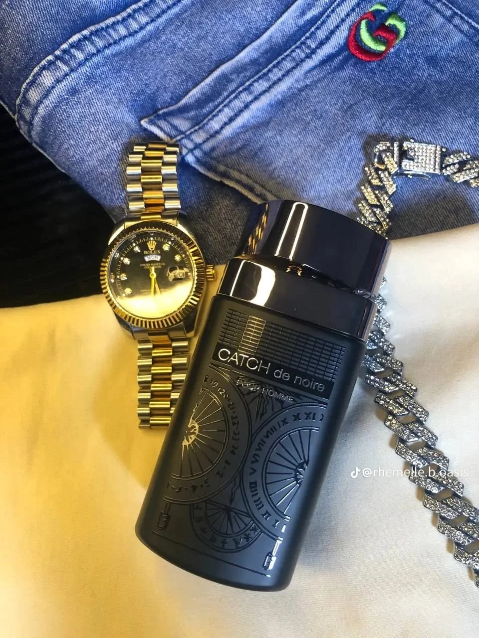 Catch de noire POUR HOMME Men's Sophisticated Long-Lasting Fragrance – Elegant Masculine Perfume for the Modern Man - Main View