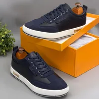 Men's Diesel Navy Blue Leather & Suede Low-Top Sneakers - Premium Casual Fashion Trainers for Everyday Style & Comfort - View 1