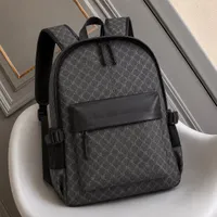 Sleek Black Faux Leather Backpack for Men  Women – Stylish Everyday Laptop Travel Bag - View 2